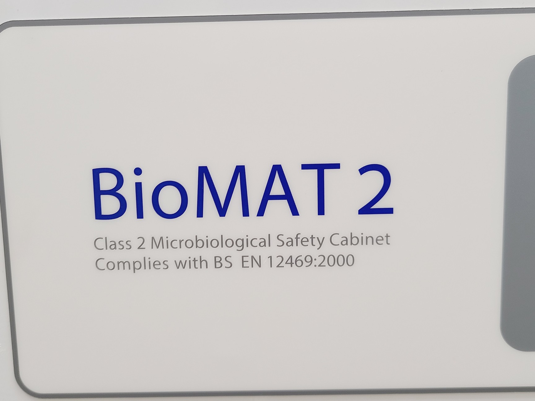 Image of CAS BioMAT 2 1800 Class II Microbiological Safety Cabinet Lab