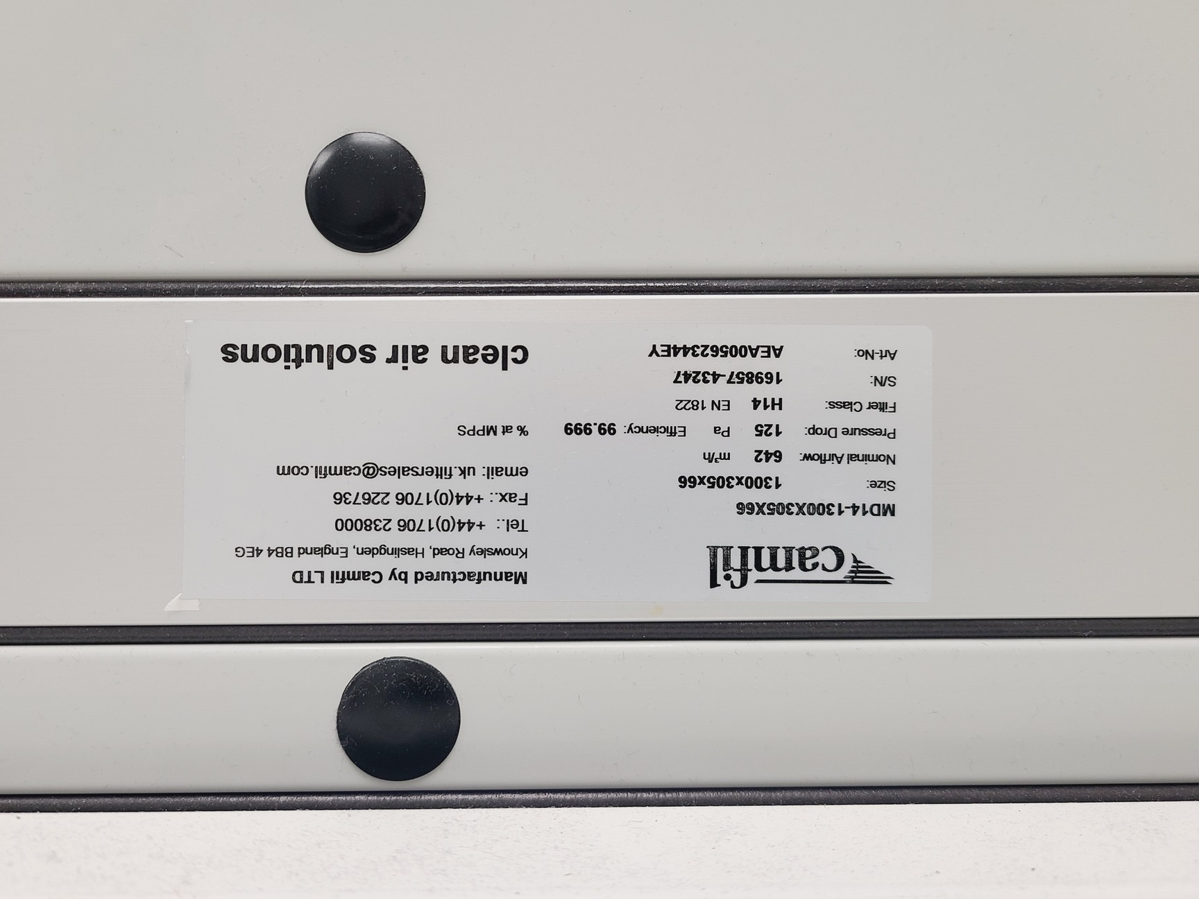 Image of CAS BioMAT 2 1800 Class II Microbiological Safety Cabinet Lab