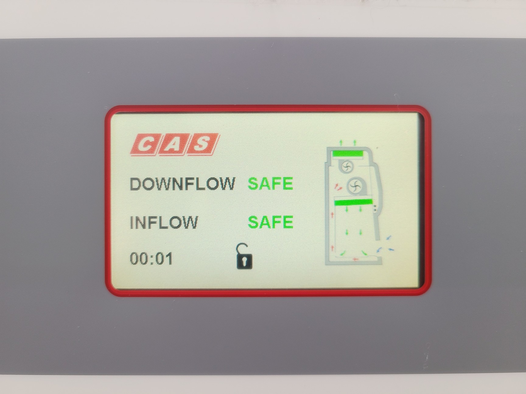 Image of CAS BioMAT 2 1800 Class II Microbiological Safety Cabinet Lab