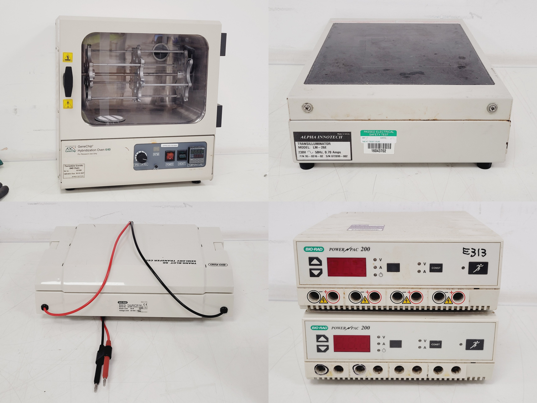 Image of Mixed Job Lot of Laboratory Equipment - Thermo Scientific, Techne, Perkin Elmer 