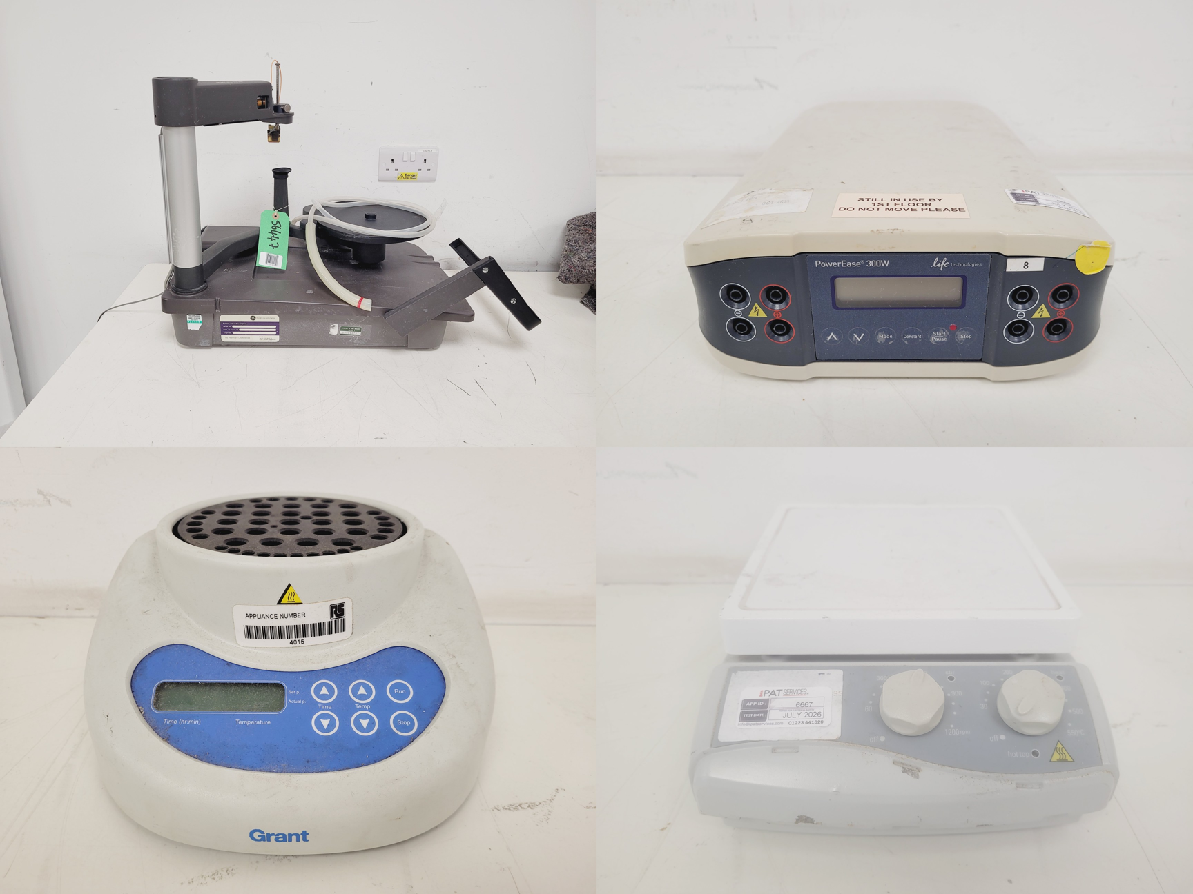 Image of Mixed Job Lot of Laboratory Equipment - Thermo Scientific, Techne, Perkin Elmer 