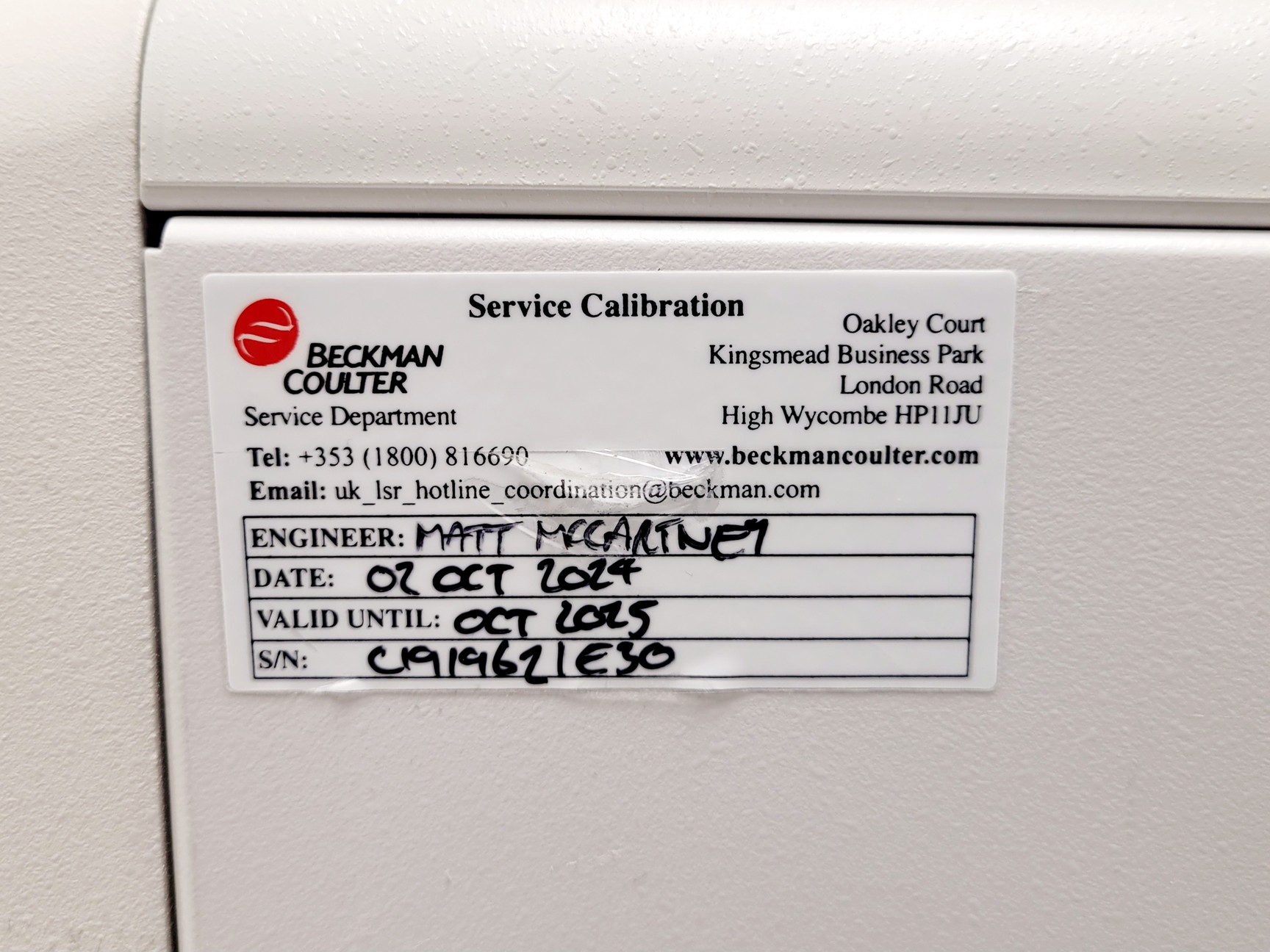 Image of Beckman Coulter Vi-Cell Blu Cell Viability Analyser System Lab