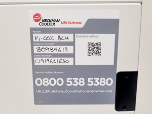 Thumbnail image of Beckman Coulter Vi-Cell Blu Cell Viability Analyser System Lab