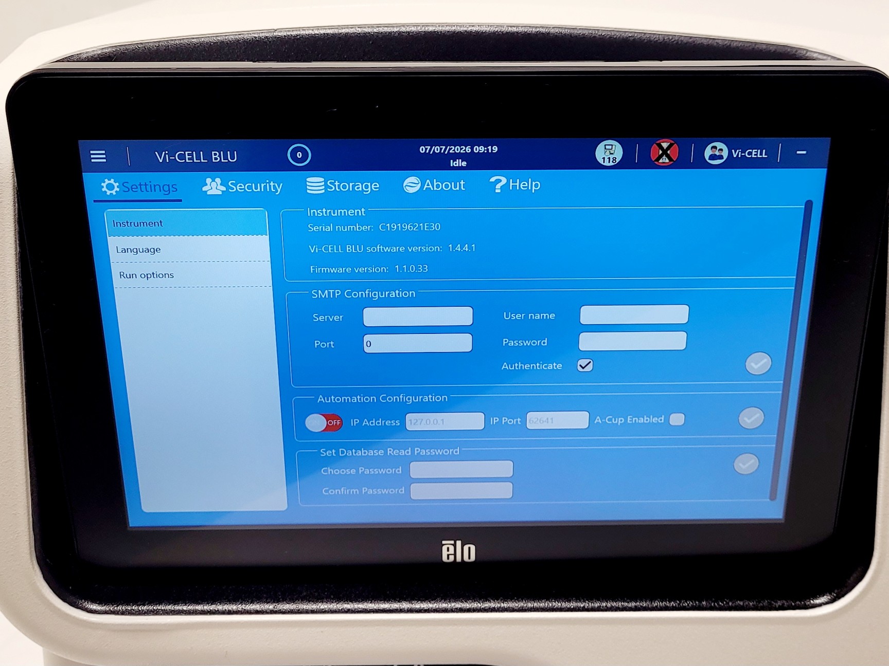 Image of Beckman Coulter Vi-Cell Blu Cell Viability Analyser System Lab