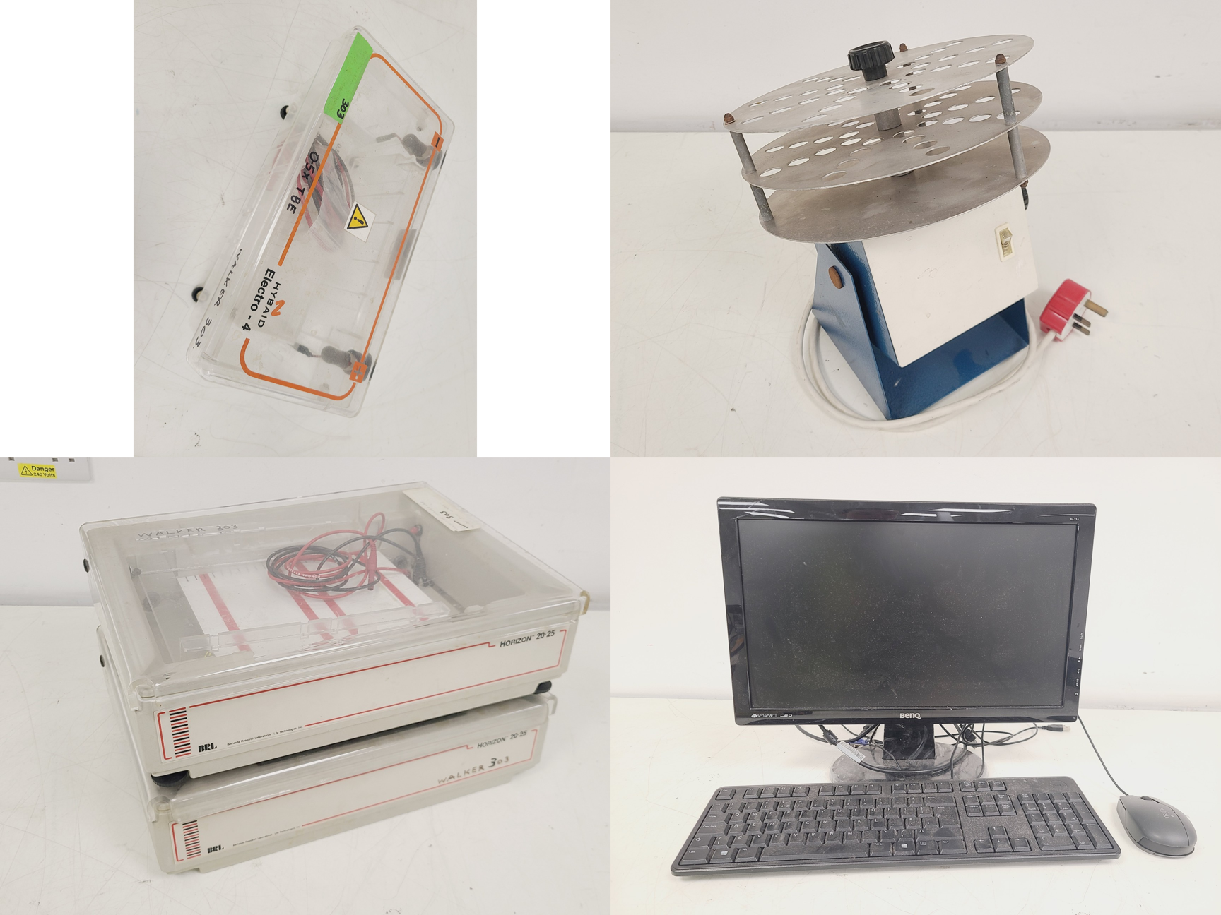 Image of Mixed Job Lot of Laboratory Equipment - Grant, Hewlett Packard, iScan, Dell 