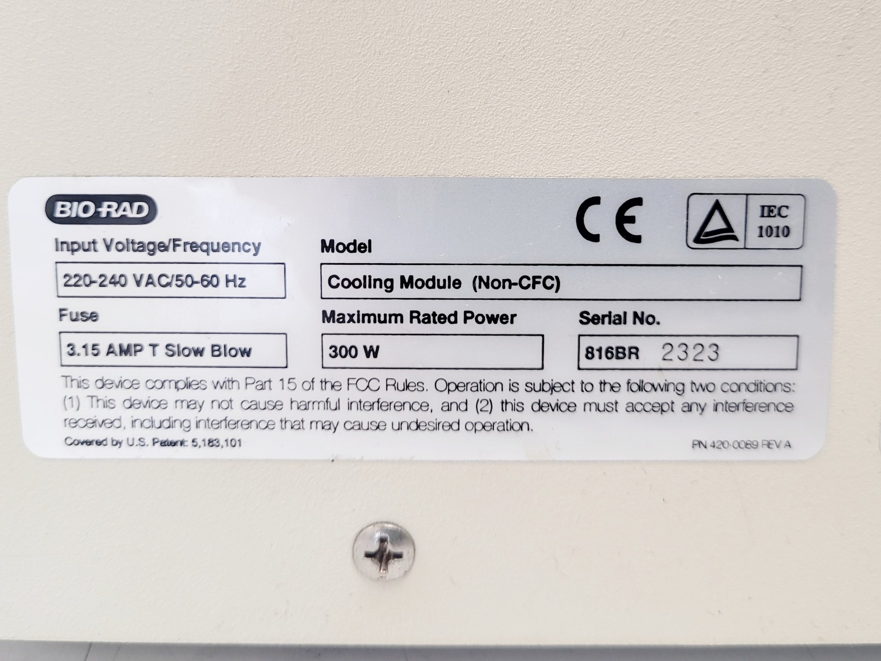 Image of Bio-Rad CHEF-DR II System, Drive Module, Control Module, Pump, Electrophoresis 