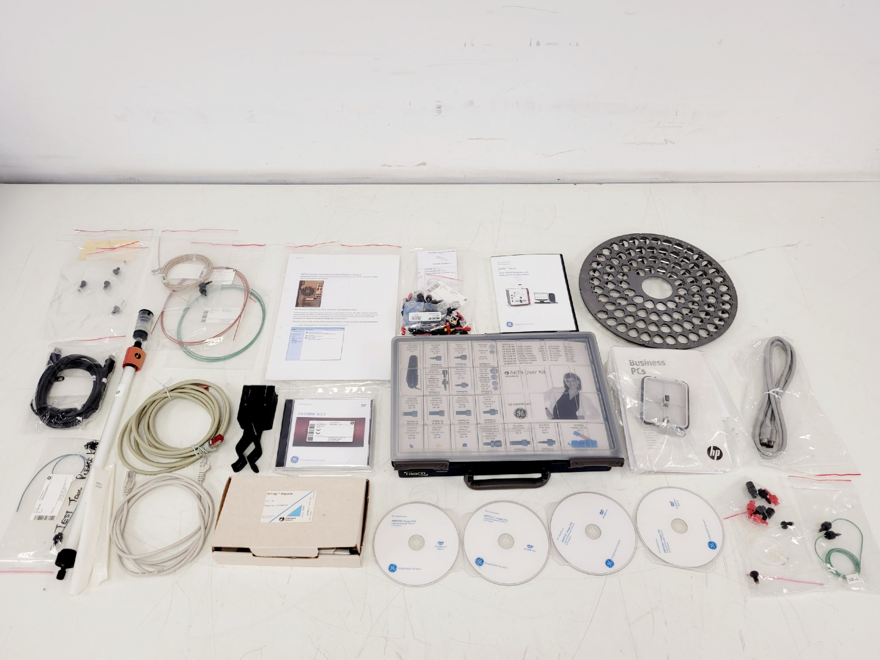 Image of ÄKTA Pure Fast Protein Liquid Chromatography System w/ PC & Software Lab
