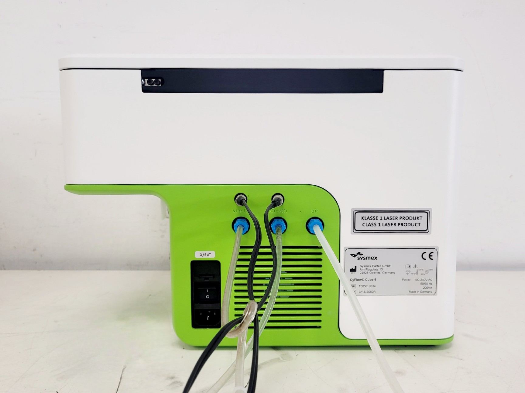 Image of Sysmex CyFlow Cube 6 Benchtop Flow Cytometer w/ Accessories