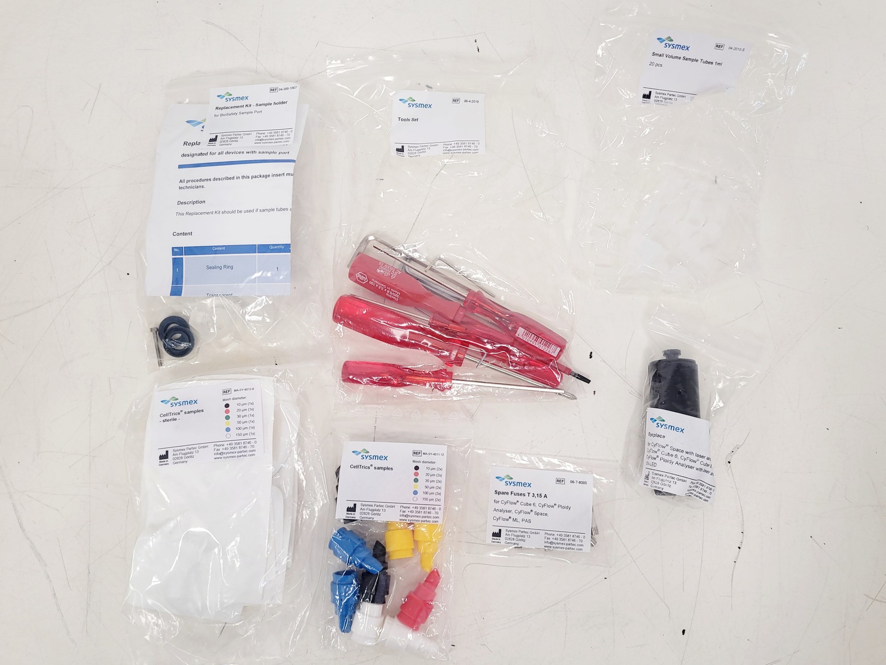 Image of Sysmex CyFlow Cube 6 Benchtop Flow Cytometer w/ Accessories