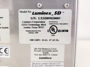 Thumbnail image of Lumimex 200 Cytometry Analyzer W/ Luminex SD & XYP Plate Handler Lab