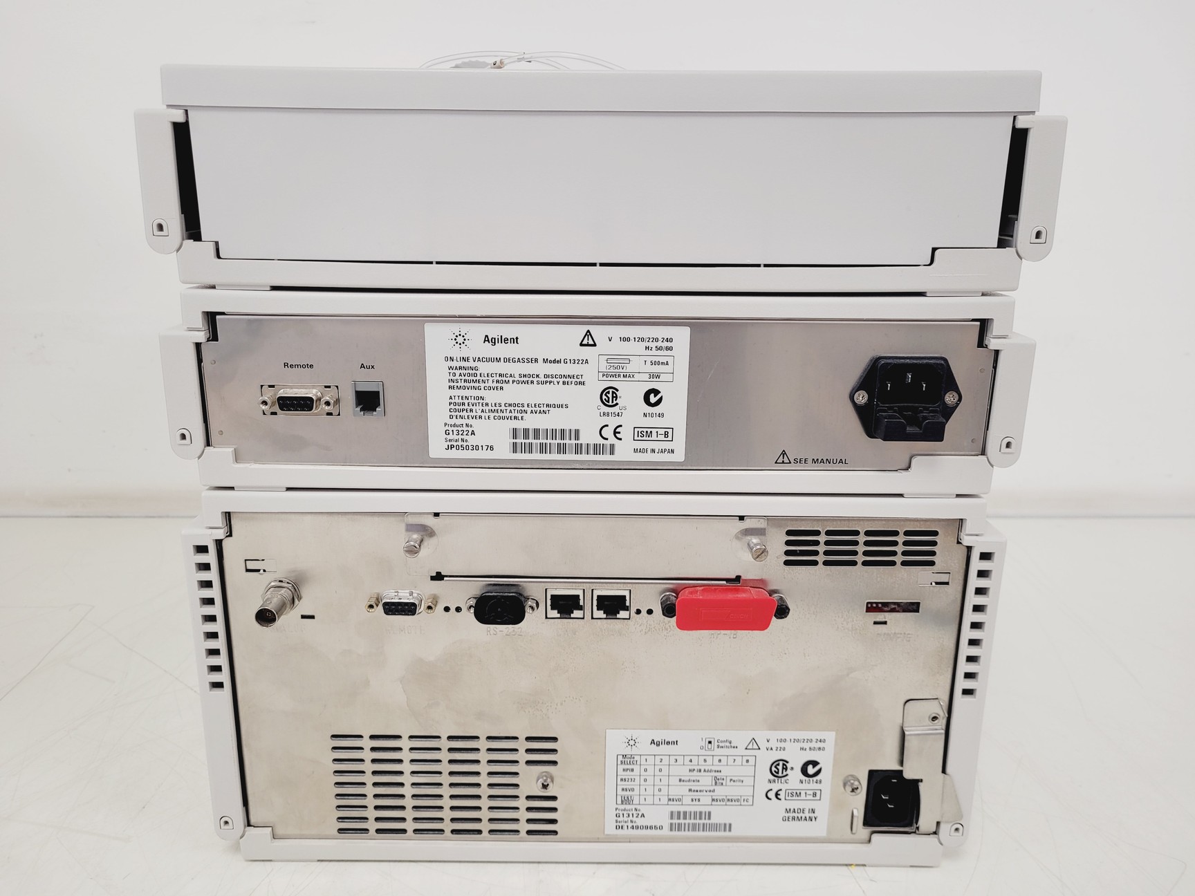 Image of Agilent HPLC System 1100 Series (G1312A, HP G1369A, G1316A, G1313A, G1322A)