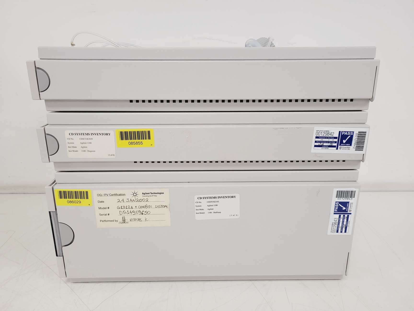 Image of Agilent HPLC System 1100 Series (G1312A, HP G1369A, G1316A, G1313A, G1322A)