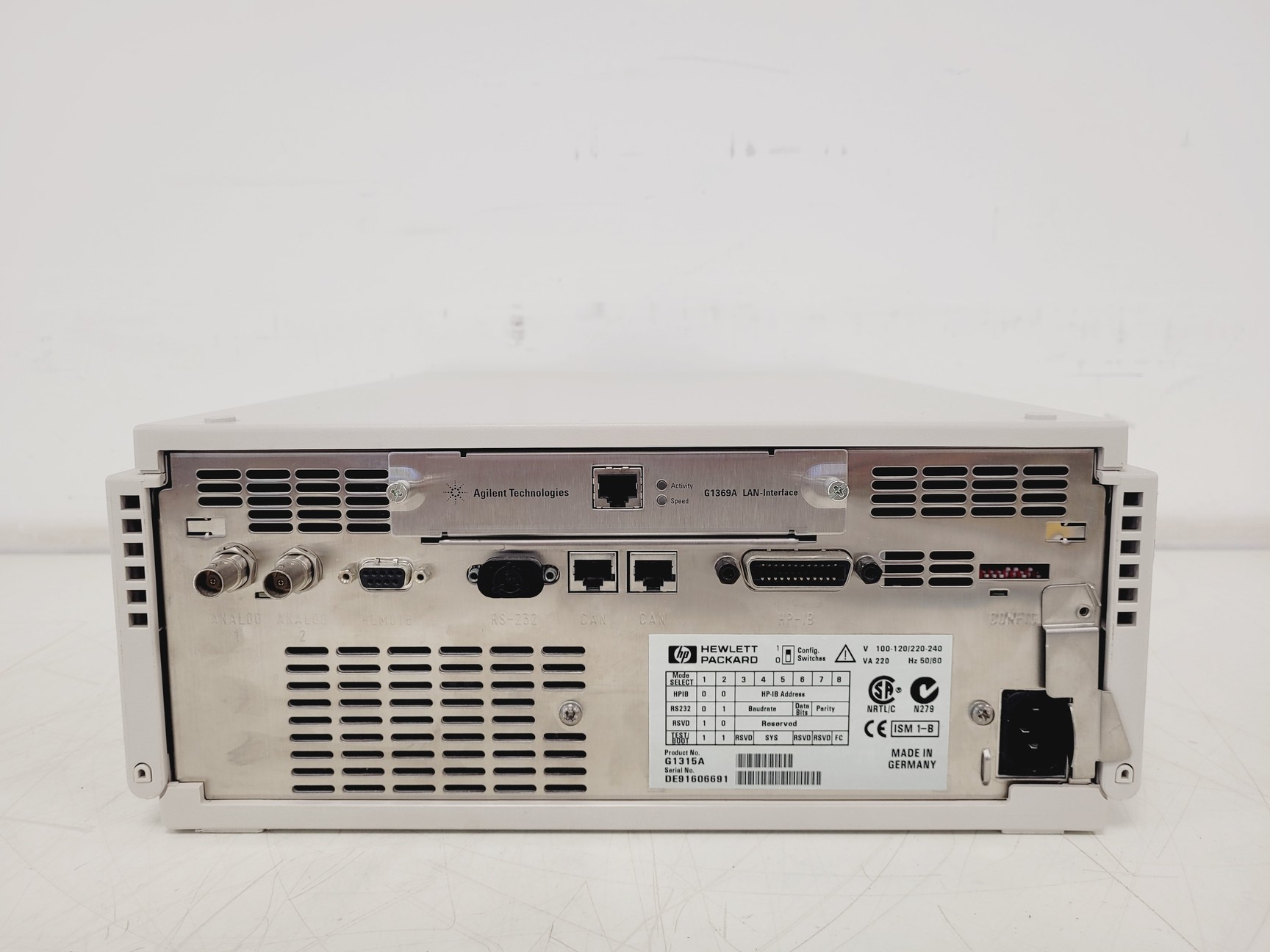 Image of Agilent HPLC System 1100 Series (G1312A, HP G1369A, G1316A, G1313A, G1322A)