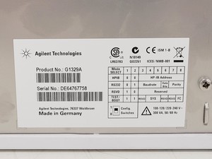 Thumbnail image of Agilent Series 1200 HPLC System (G1329A, G1316A, G1315D, G1322A, G1312A)