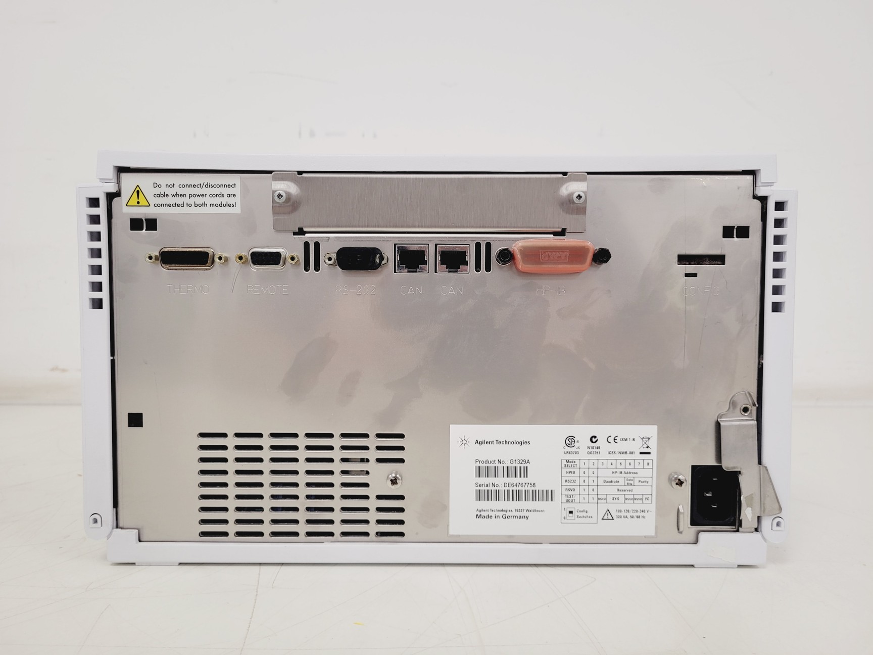 Image of Agilent Series 1200 HPLC System (G1329A, G1316A, G1315D, G1322A, G1312A)