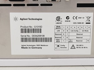 Thumbnail image of Agilent Series 1200 HPLC System (G1329A, G1316A, G1315D, G1322A, G1312A)