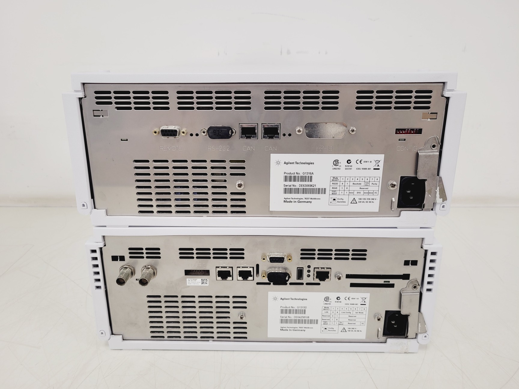 Image of Agilent Series 1200 HPLC System (G1329A, G1316A, G1315D, G1322A, G1312A)