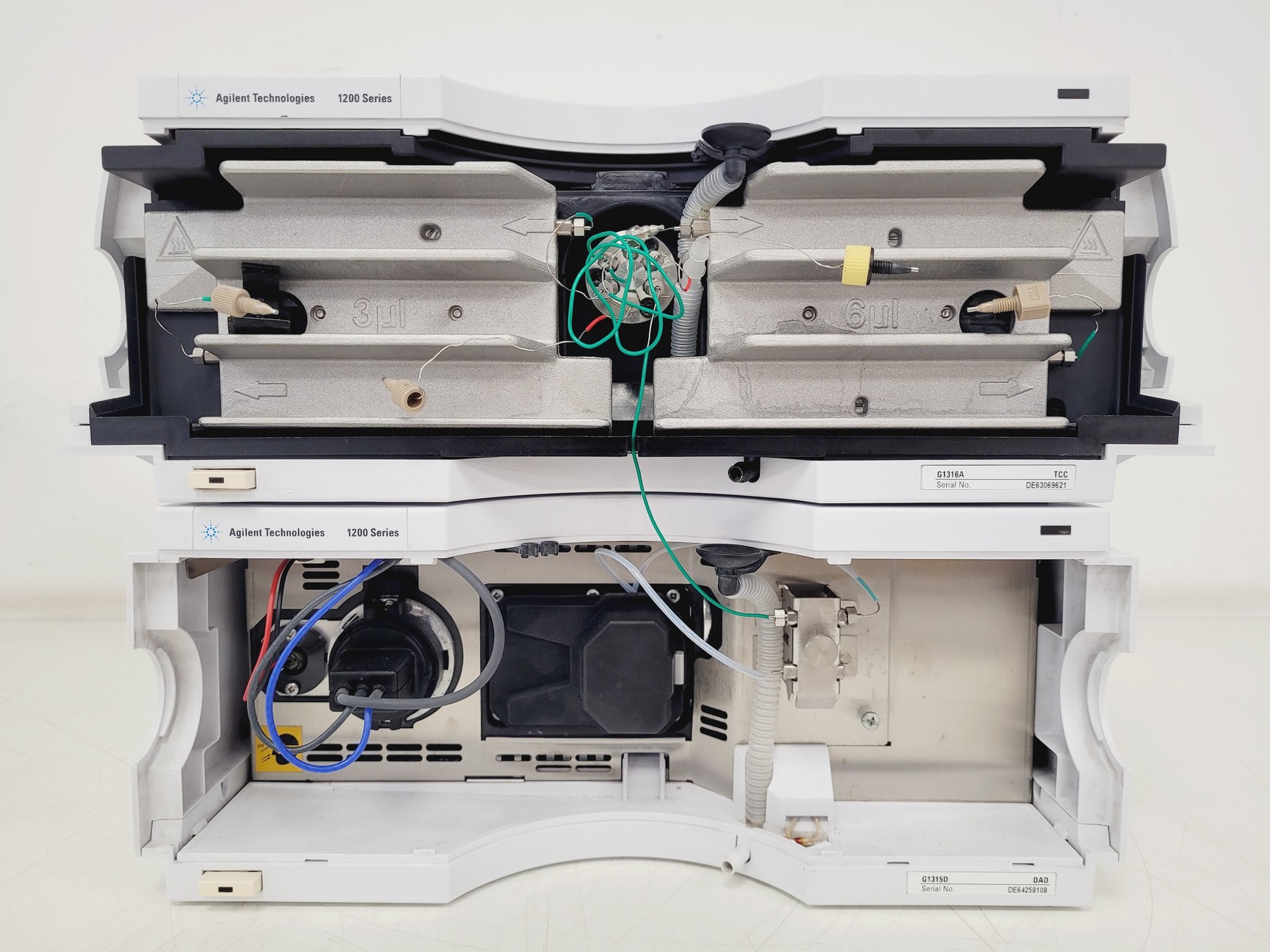 Image of Agilent Series 1200 HPLC System (G1329A, G1316A, G1315D, G1322A, G1312A)