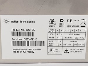 Thumbnail image of Agilent Series 1200 HPLC System (G1329A, G1316A, G1315D, G1322A, G1312A)
