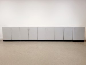 Image of Job Lot of 5 x Underbench Cupboards - 4 Doubles & 1 Single