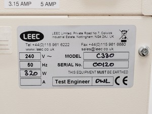 Thumbnail image of LEEC C330 Classic Incubator Lab