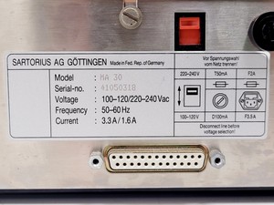 Thumbnail image of Sartorius MA 30 Moisture Analyzer Lab