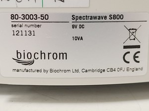 Thumbnail image of Job lot of 8 x WPA S800 Diode Array Spectrophotometers