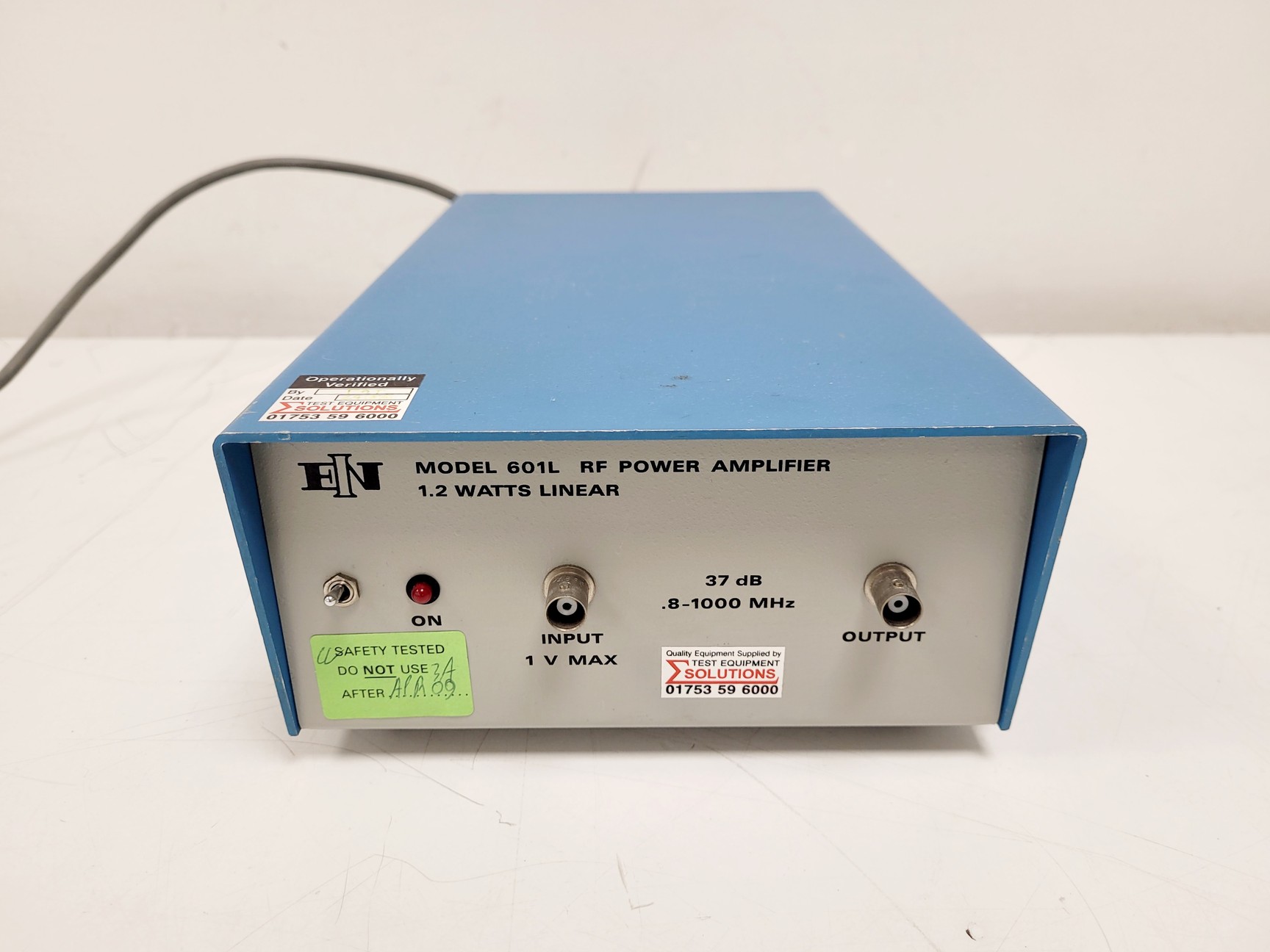 Image of ENI Model 601L RF Power Amplifier 1.2 Watts Linear 