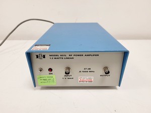 Thumbnail image of ENI Model 601L RF Power Amplifier 1.2 Watts Linear 