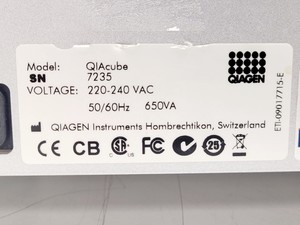 Thumbnail image of Qiagen QiaCube w/ Various Accessories - Rotor Adapters, Reagent Racks & Bottles