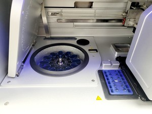 Thumbnail image of Qiagen QiaCube w/ Various Accessories - Rotor Adapters, Reagent Racks & Bottles