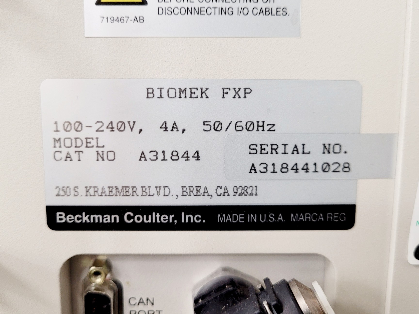Image of Beckman Coulter Biomek FXp Laboratory Automation Workstation w/ Accessories
