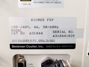 Thumbnail image of Beckman Coulter Biomek FXp Laboratory Automation Workstation w/ Accessories