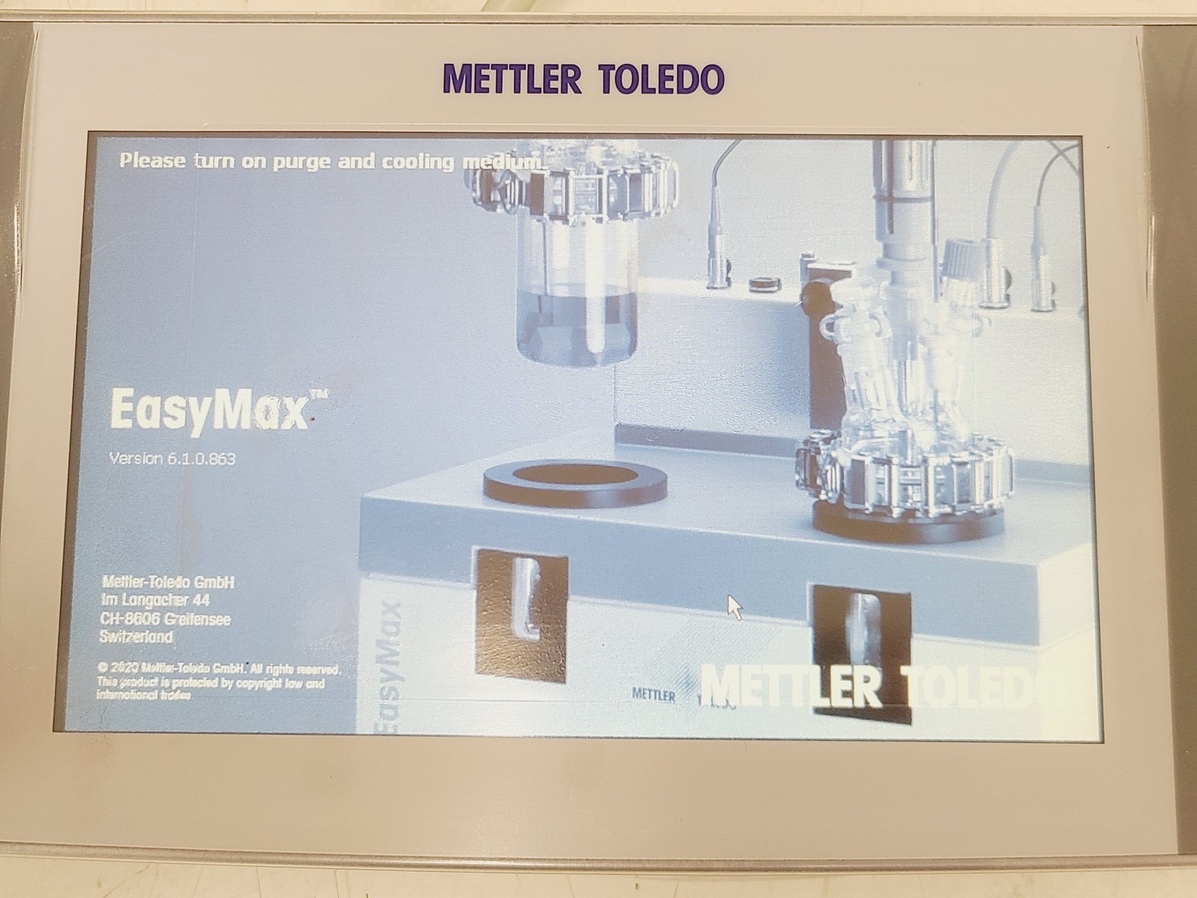 Image of Mettler Toledo EasyMax 102 Personal Synthesis Workstation Lab