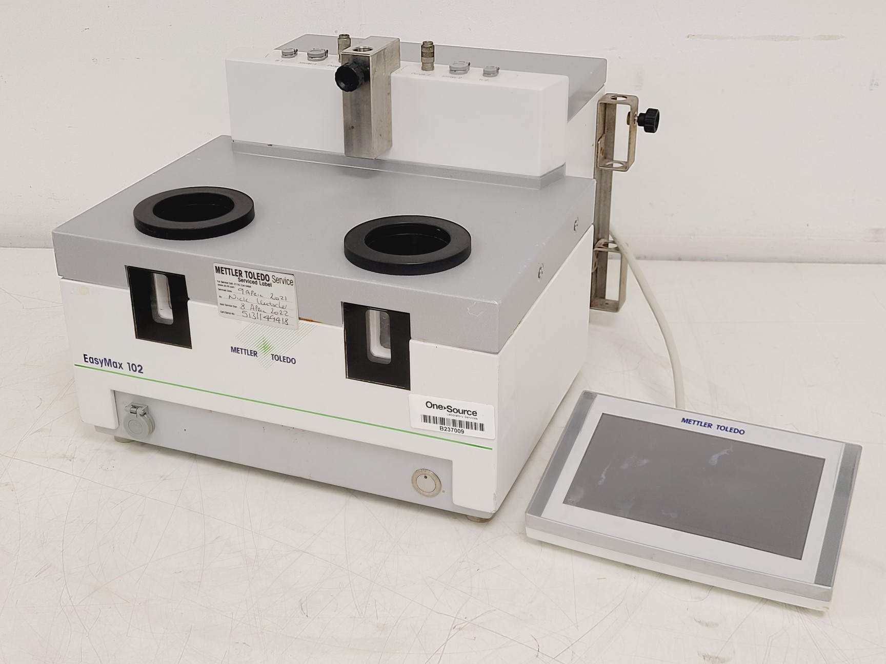 Image of Mettler Toledo EasyMax 102 Personal Synthesis Workstation Lab
