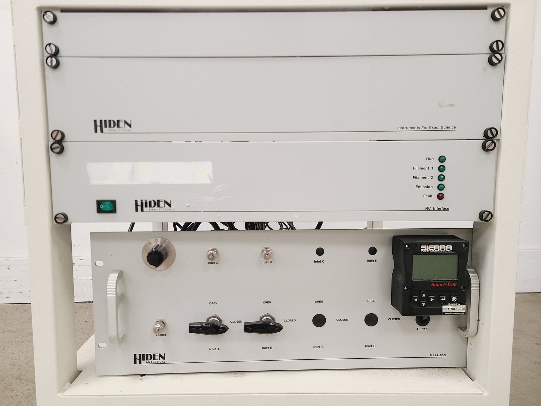 Image of Hiden Analytical HPR20 QMS Sampling System w/ RC Interface & Gas Panel