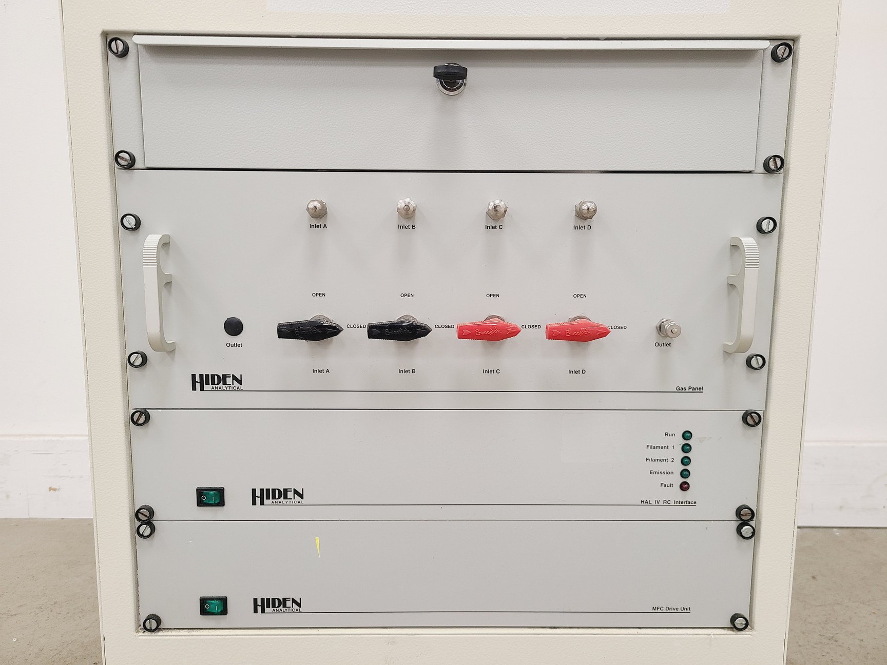 Image of Hiden Analytical HPR20 QMS Sampling System w/ HAL IV RC Interface & Gas Panel