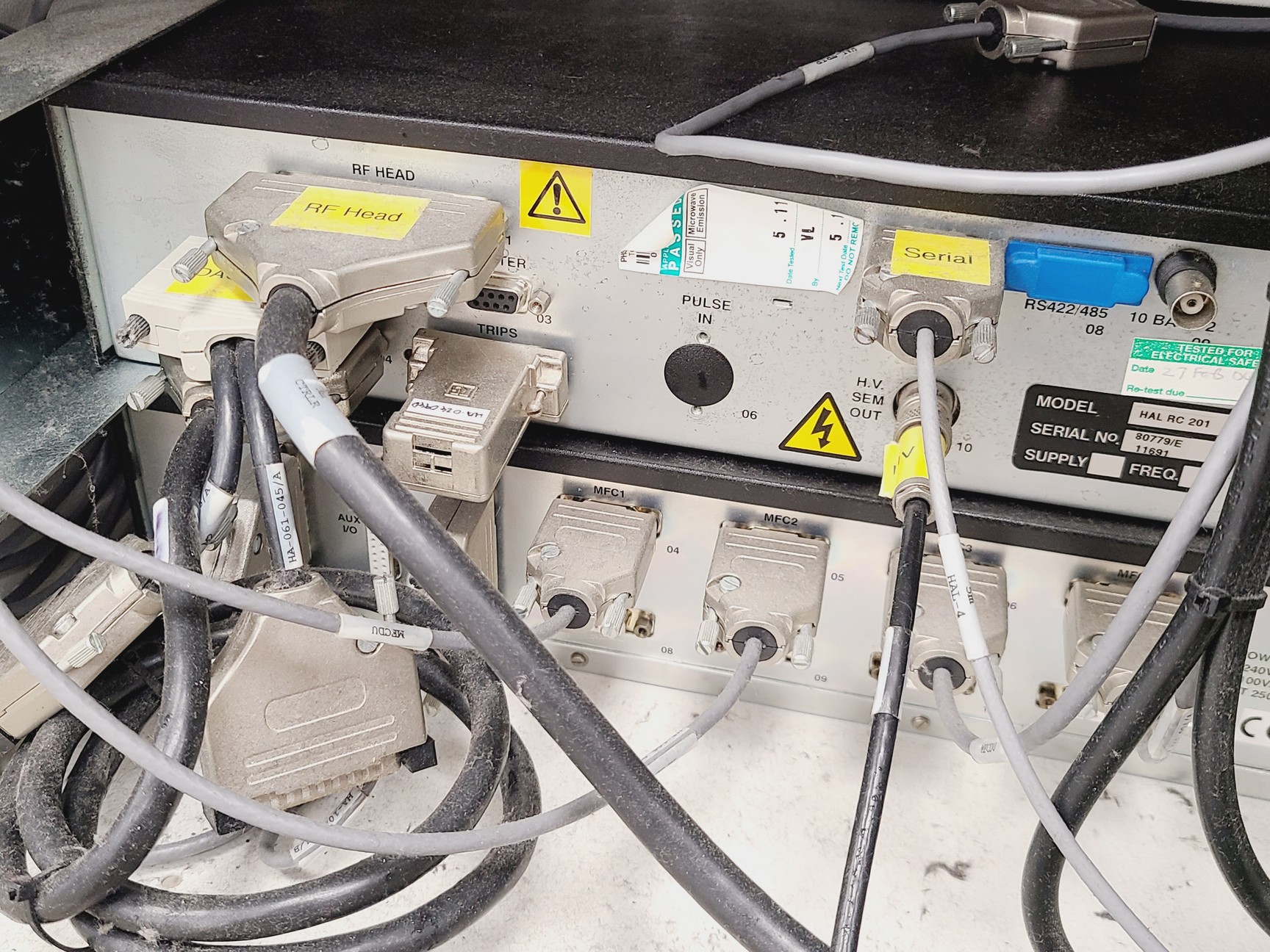 Image of Hiden Analytical HPR20 QMS Sampling System w/ HAL IV RC Interface & Gas Panel