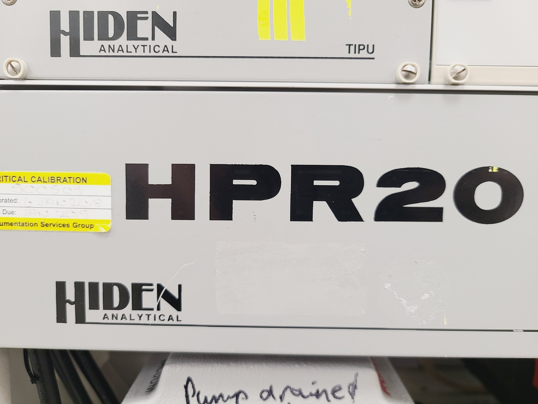 Image of Hiden Analytical HPR20 QMS Sampling System w/ HAL IV RC Interface & Gas Panel