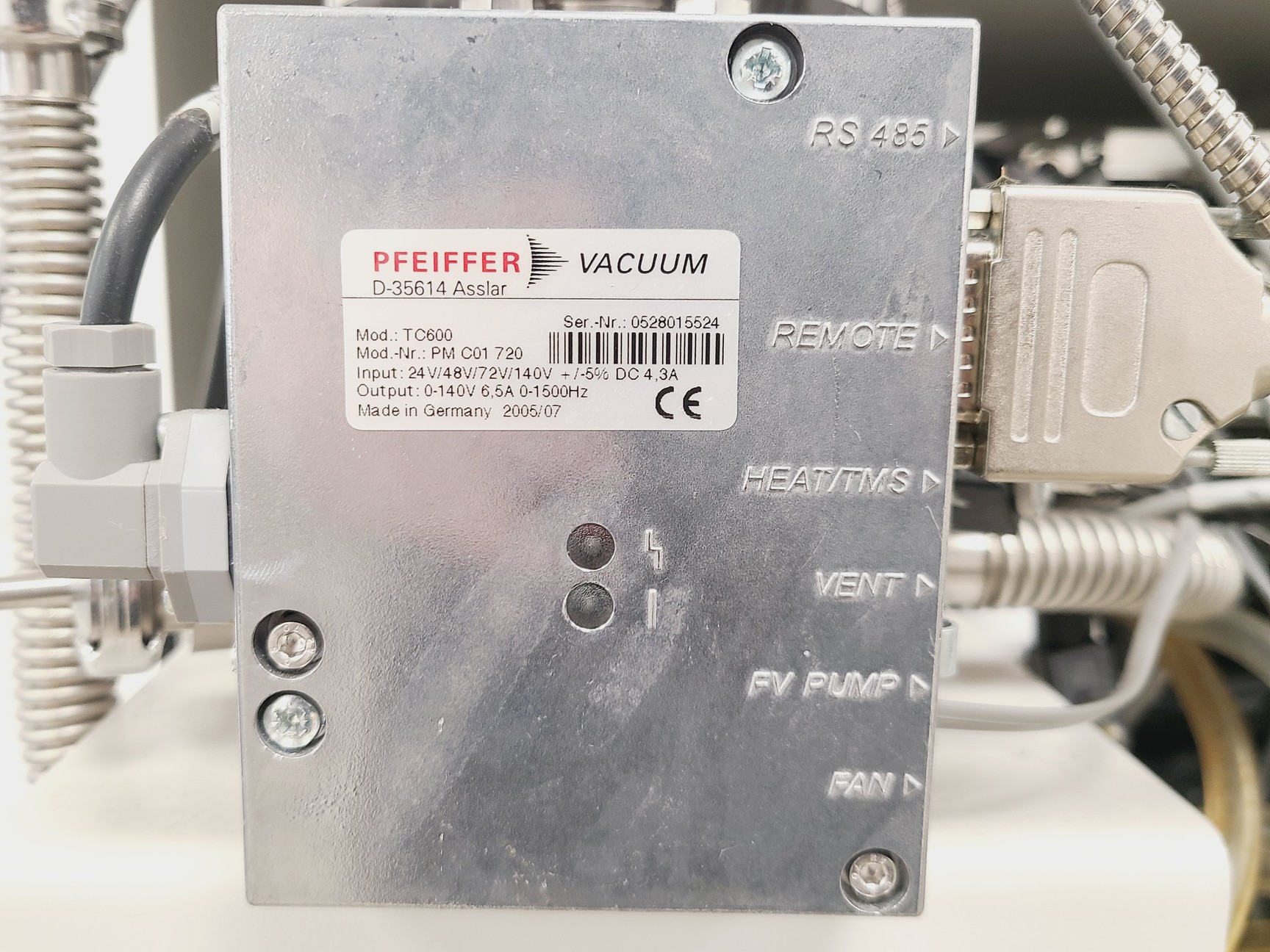 Image of Hiden Analytical HPR20 QMS Sampling System w/ HAL IV RC Interface & Gas Panel