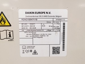 Thumbnail image of Daiken SkyAir Alpha-Series RZAG100N7V1B AC Unit w/ FAA100BUV1B Unit