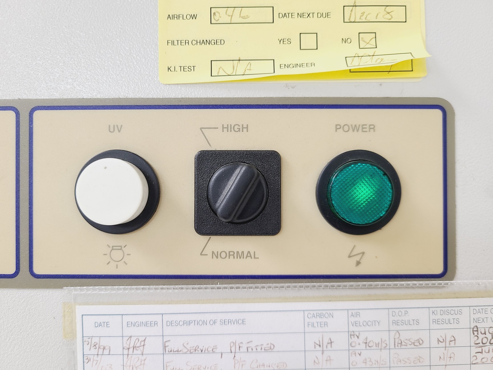 Image of Labcaire Systems PCR 6 Benchtop PCR Workstation UV Lab 