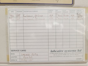Thumbnail image of Labcaire Systems PCR 6 Benchtop PCR Workstation UV Lab 