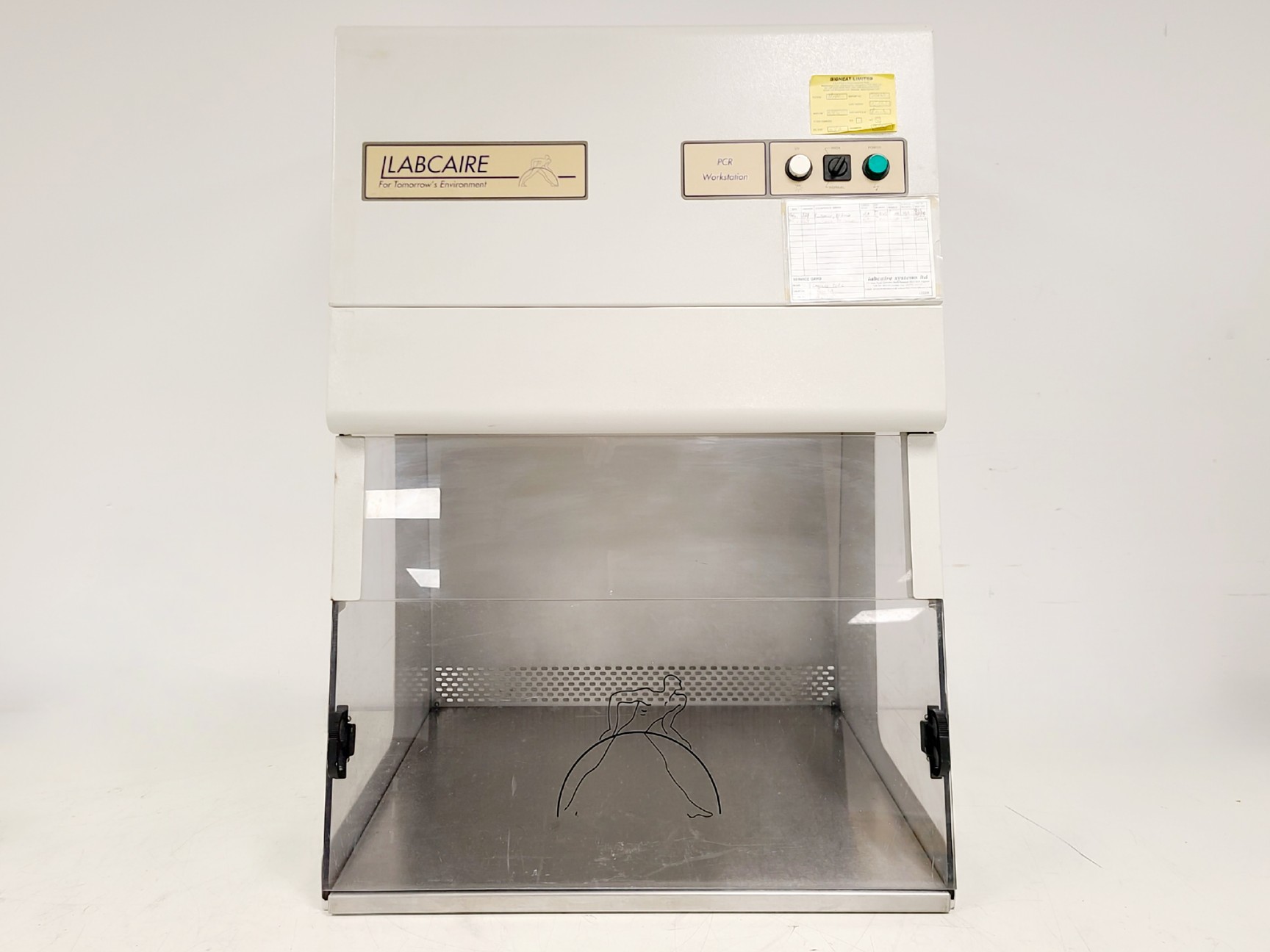 Image of Labcaire Systems PCR 6 Benchtop PCR Workstation UV Lab 
