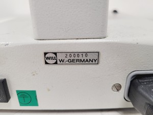 Thumbnail image of Will Wetzlar Wilovert Inverted Microscope w/ 4 Objectives (4x/10x/20x/32x)