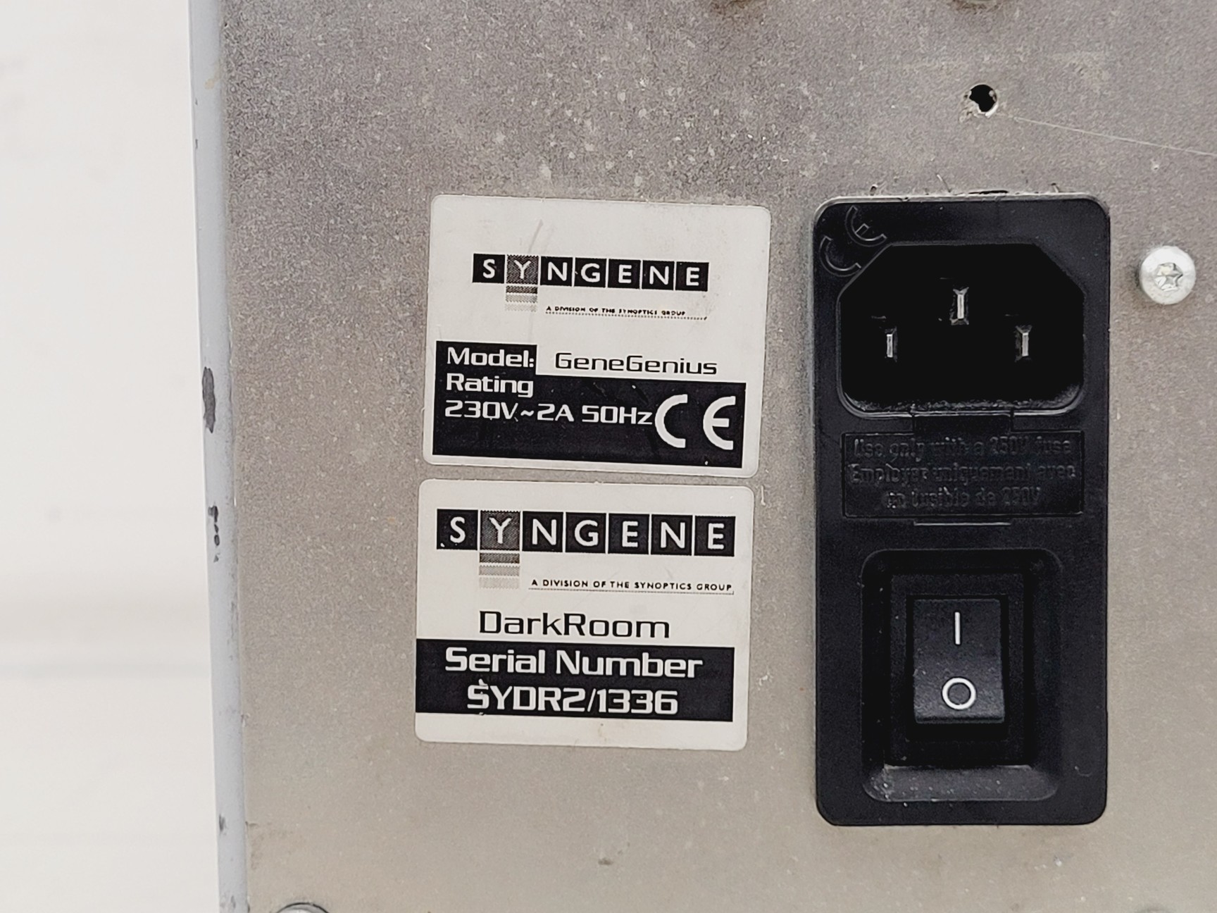 Image of Syngene GeneGenius Bio Imaging System w/ Syngene GV2M20 Stage Lab