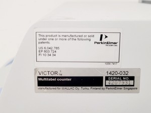 Thumbnail image of Perkin Elmer Victor3 1420 Multilabel Counter Microplate Reader Lab