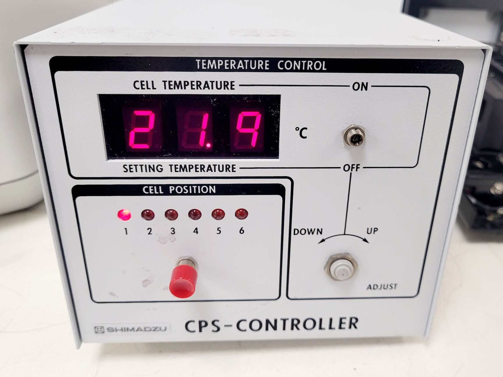Image of Shimadzu UV-1800 UV Spectrophotometer w/ CPS-240A & CPS-Controller