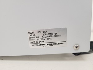Thumbnail image of Shimadzu UV-1800 UV Spectrophotometer w/ CPS-240A & CPS-Controller