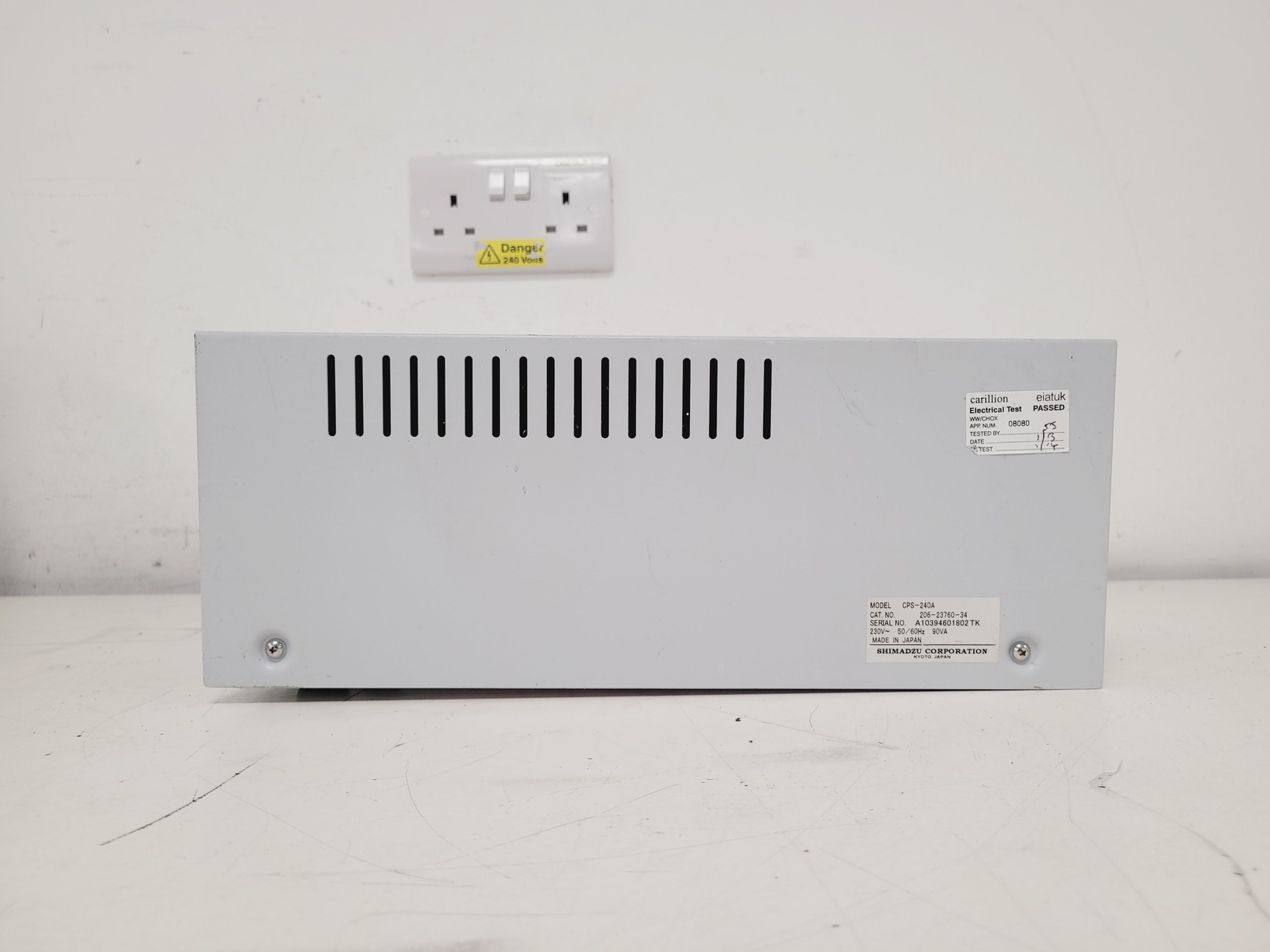 Image of Shimadzu UV-1800 UV Spectrophotometer w/ CPS-240A & CPS-Controller